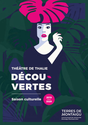 Image : couverture - Dépliant saison 2019-2020 - Théâtre de Thalie - Terres de Montaigu