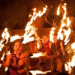 Fête Renaissance 2017 spectacle de feu vue générale