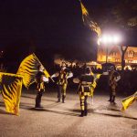 Fête Renaissance 2017 spectacle drapeaux