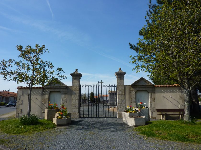 vue générale du cimetière de LHerbergement